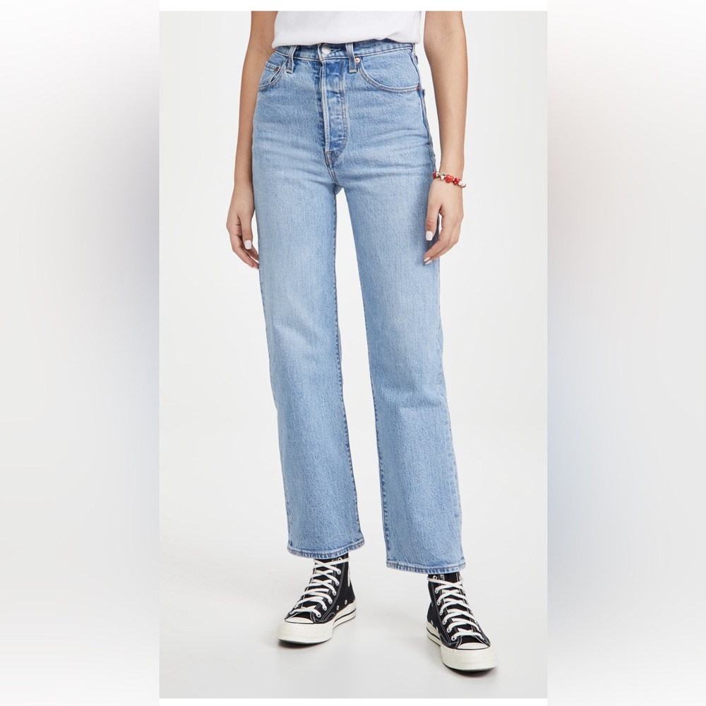 Levi's Ribcage Straight Ankle 24x27 NWT - Picture 12 of 13